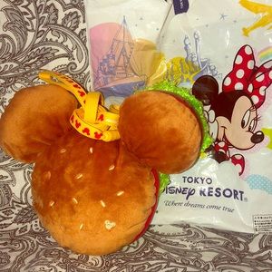 Tokyo Disneyland Hamburger purse
